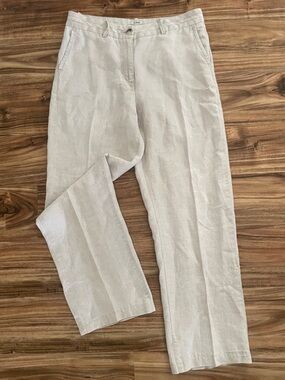 L.L. Bean Light cream Women's Chinos